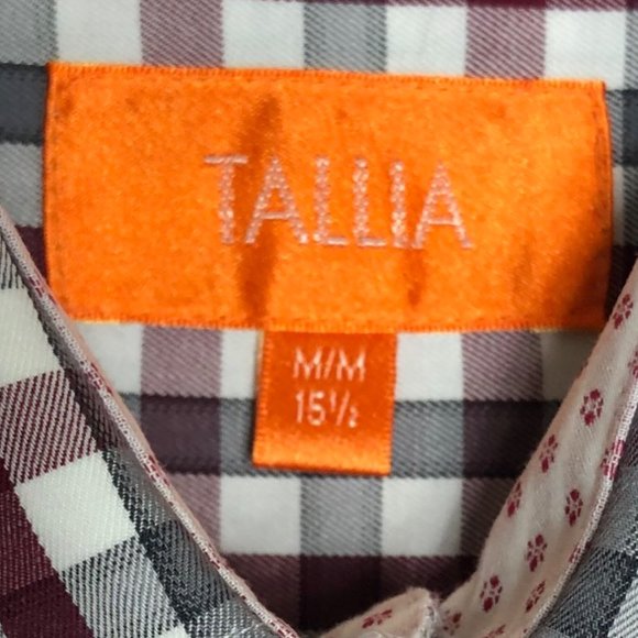 TALLIA Orange Label Men's LS Shirt w/ Flip Cuffs M - Picture 6 of 13